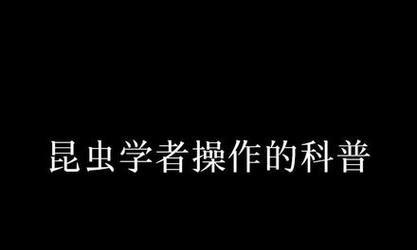 寻找宝藏——以守墓人昆虫的捕捉方法（探险追踪）  第1张